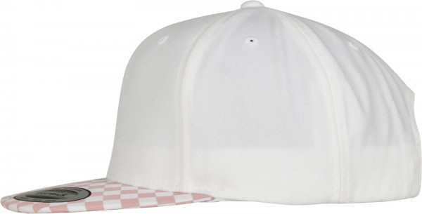 6089CB Checker Board Yupoong Snap Back Cap