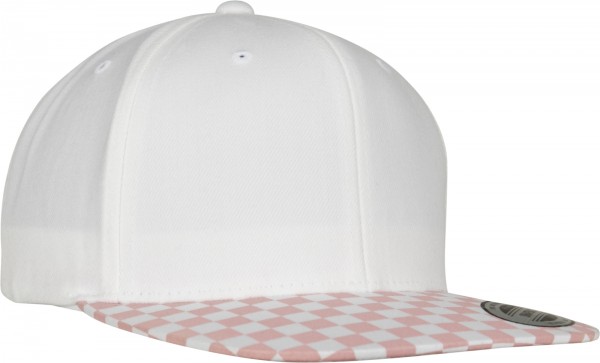 6089CB Checker Board Yupoong Snap Back Cap
